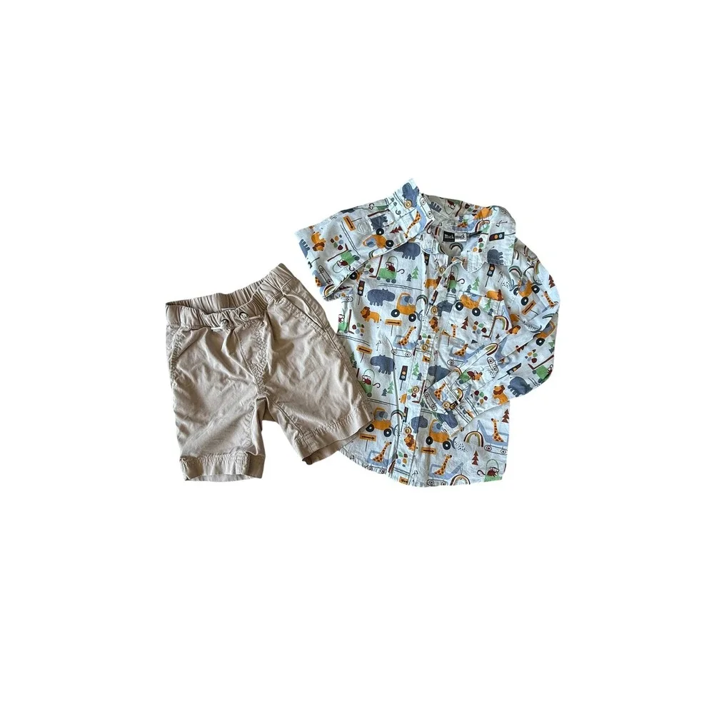 Boys 4T bundle lot Hanna Andersson  Old Navy Mick & Mack spring summer